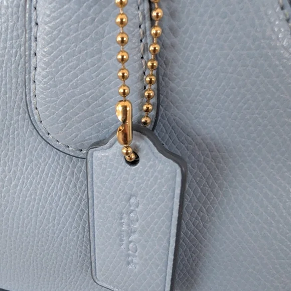 Coach Light Blue Satchel - Picture 4 of 7